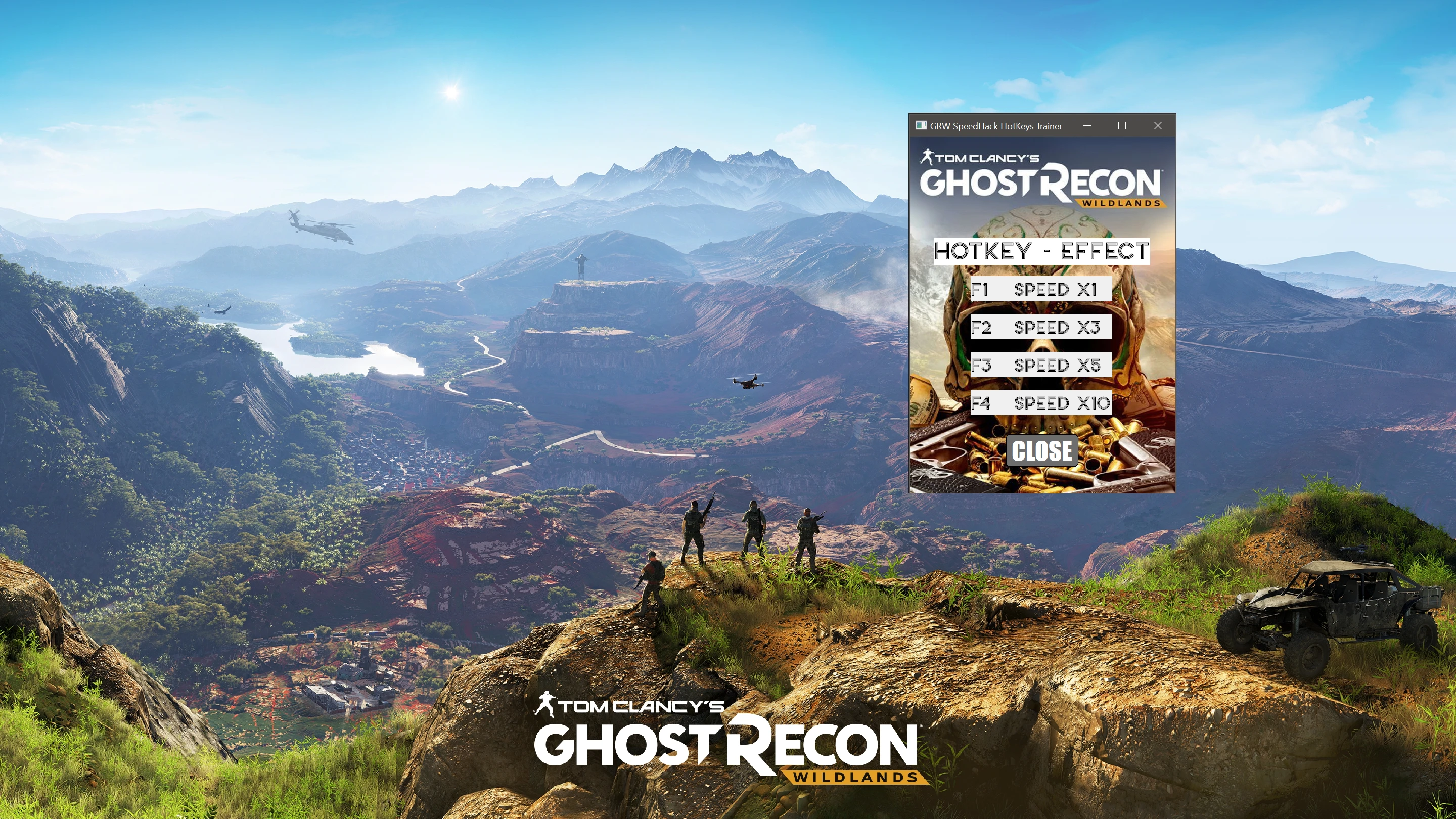 Tom Clancy's Ghost Recon: Wildlands "Трейнер +1: Спидхак" [1.0] {mephilit}