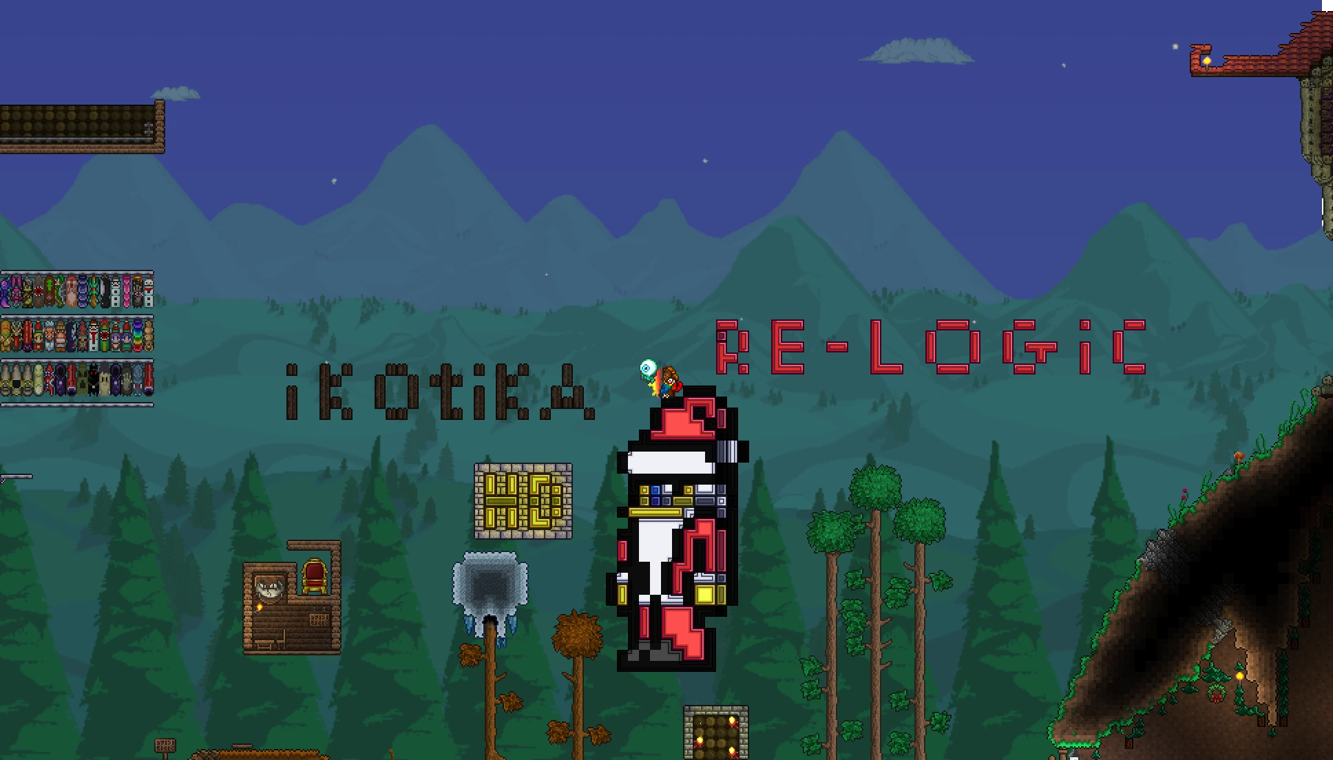 Terraria "КОПиКОТ- Топовый персонаж за класс Копейщика"