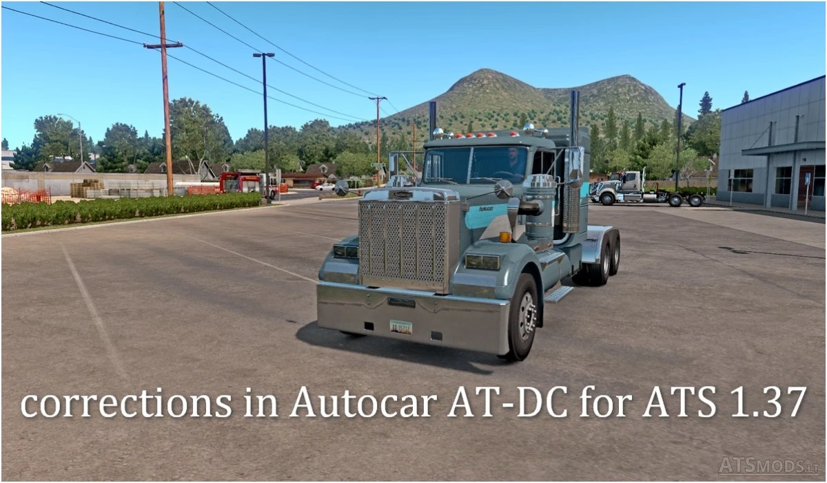 American Truck Simulator "Исправления в Autocar AT-DC для ATS 1.37.х"