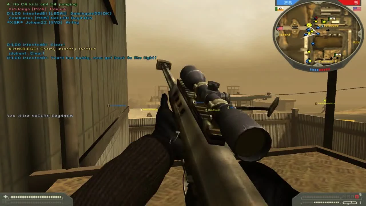 Эволюция Battlefield | BARRETT M95