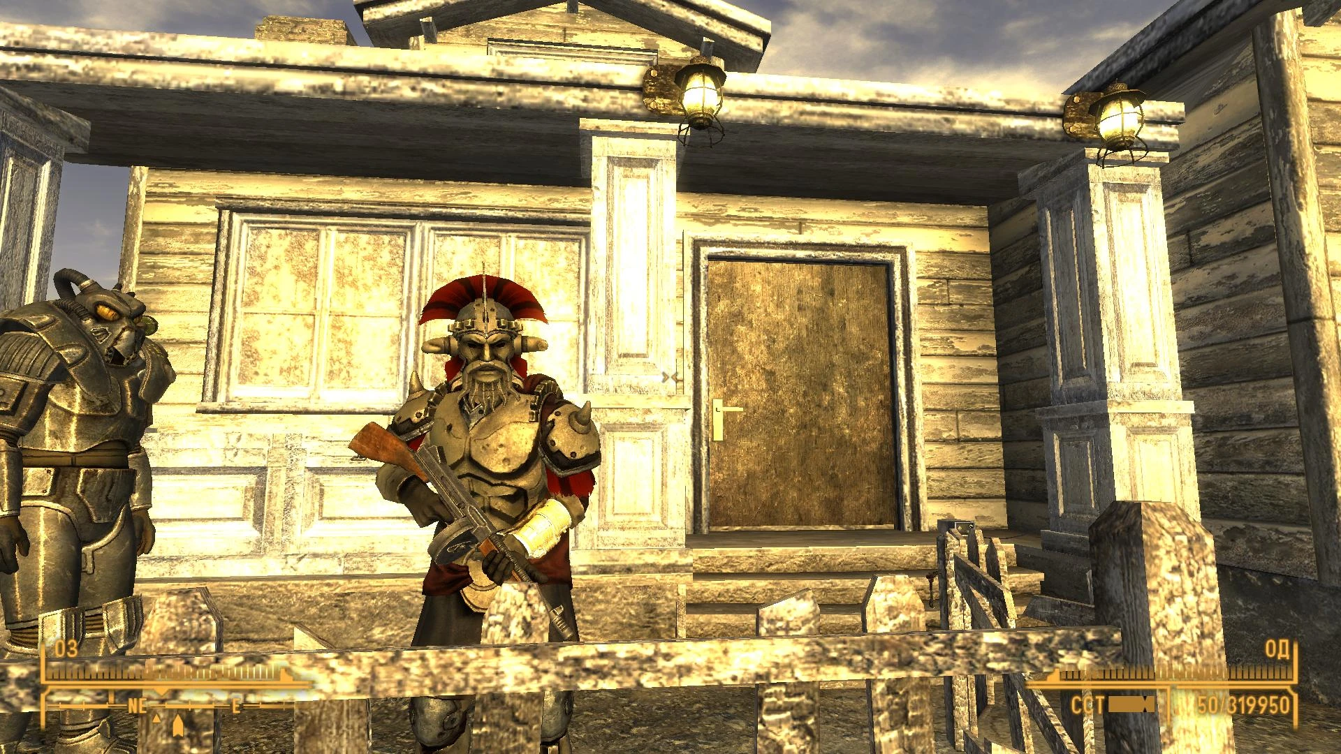 Fallout New Vegas "Читерское сохранение, начало игры, много оружия и одежды"