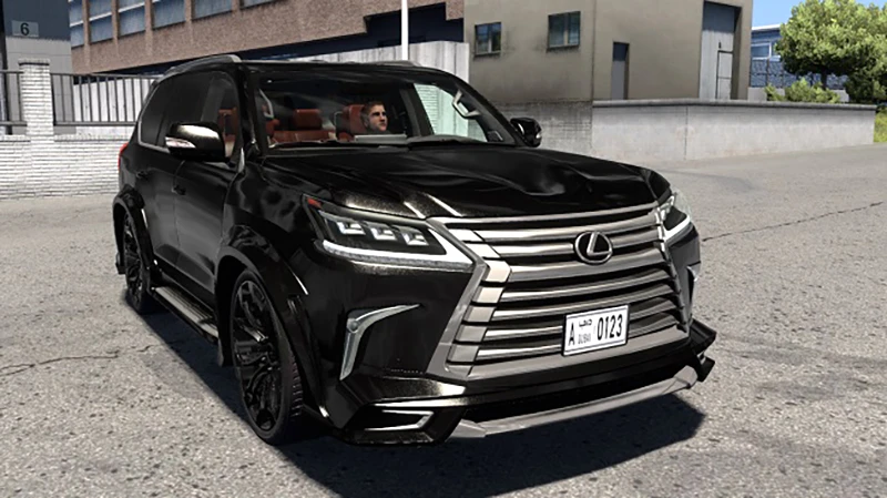 Euro Truck Simulator 2 "Lexus LX 570 Super Sport 2021" [v2.8]