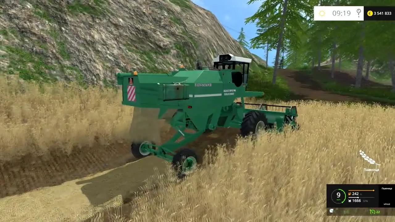 Видео обзор мода итальянских комбайнов Arbos 705 A4L и Arbos 400 AL для игры Farming Simulator 15