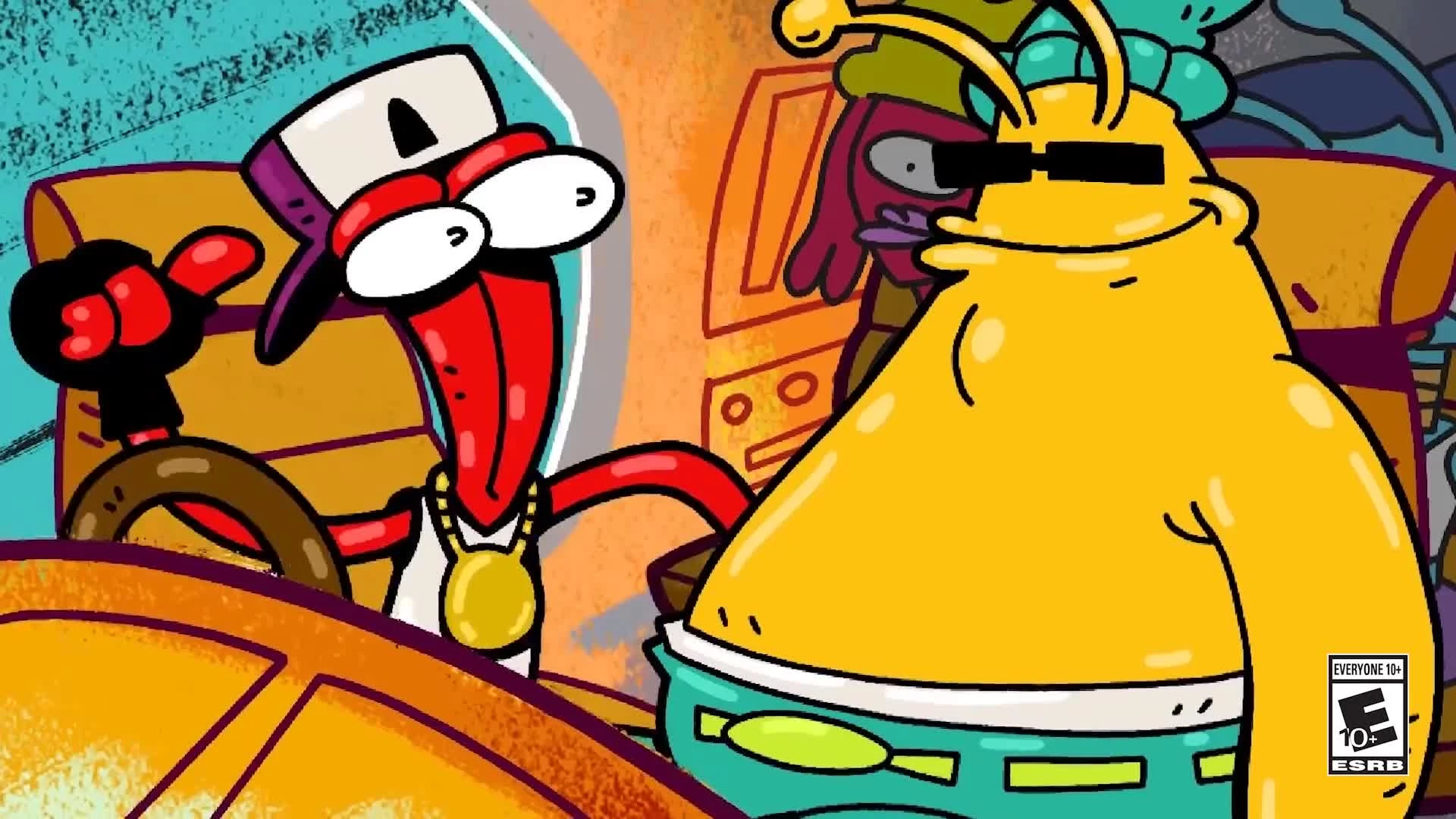 Геймплейный трейлер - ToeJam & Earl: Back in the Groove