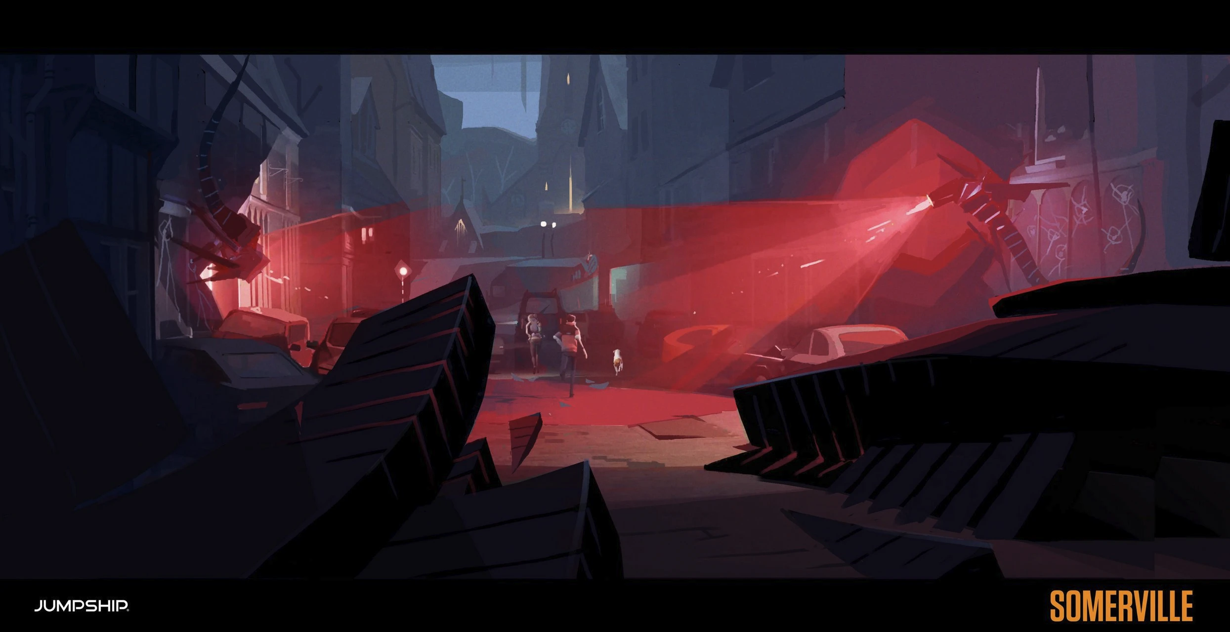 Мрачная атмосфера научно-фантастического приключения в новых артах Somerville
