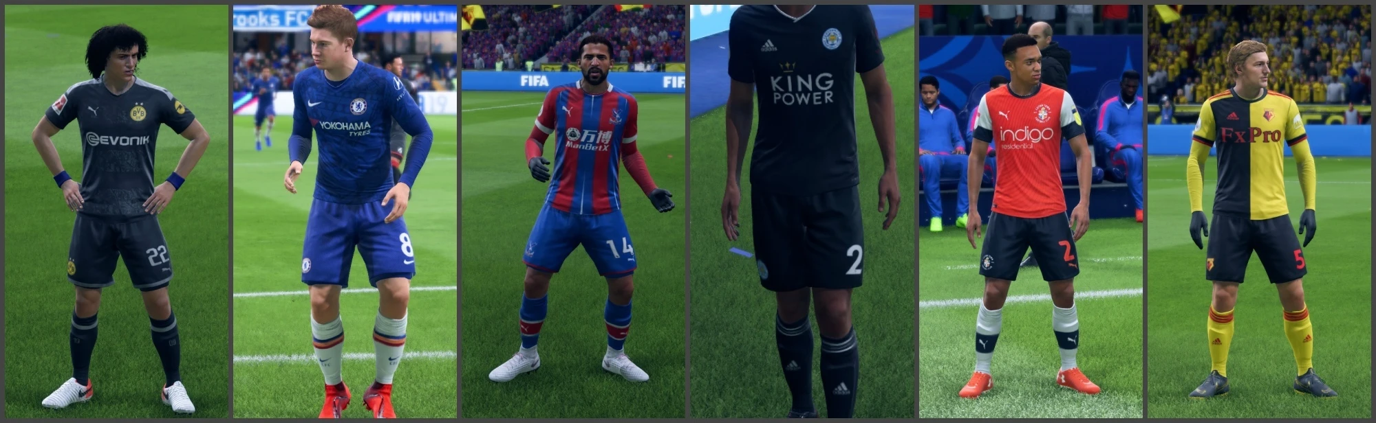 FIFA 19 "Big Kits Pack 8.0"