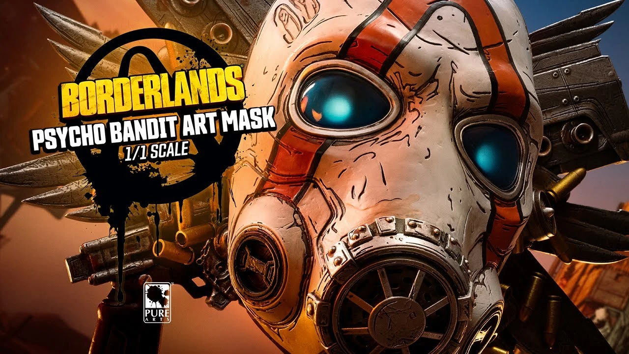 Pure Arts представила реплику маски Психа из Borderlands