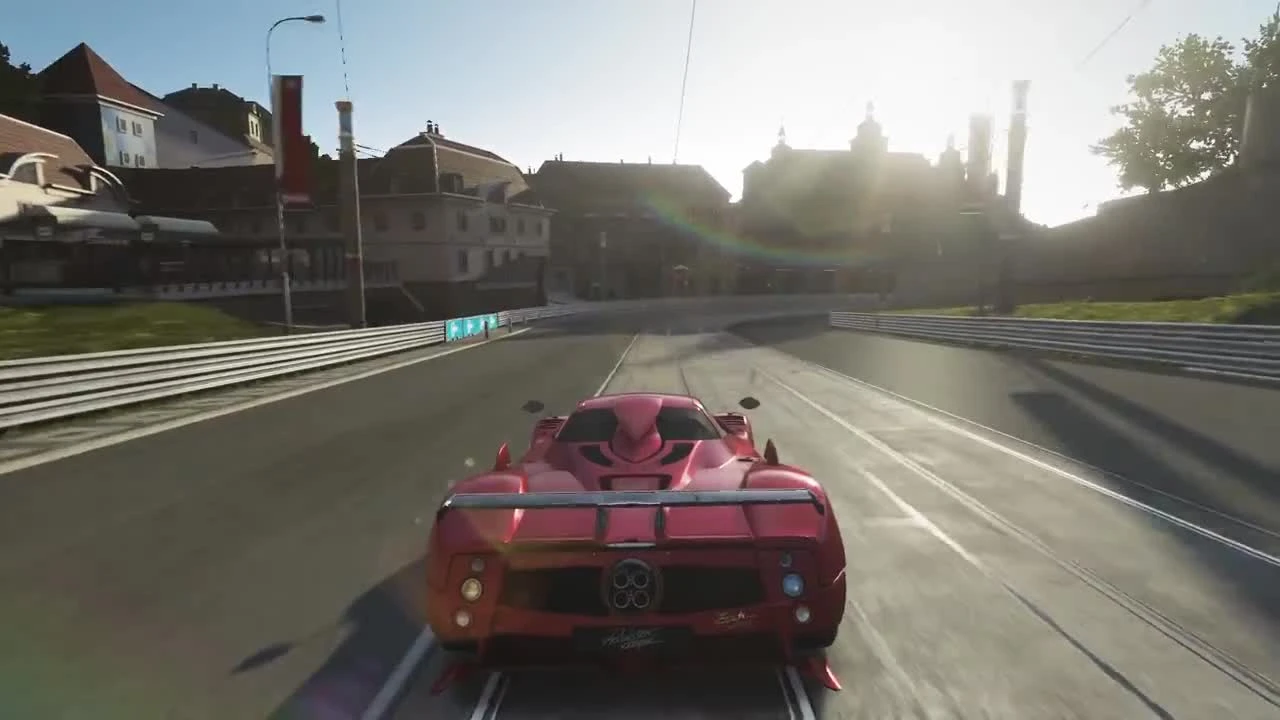 Forza Motorsport 5 "Геймплей Pagani Zonda в Праге"