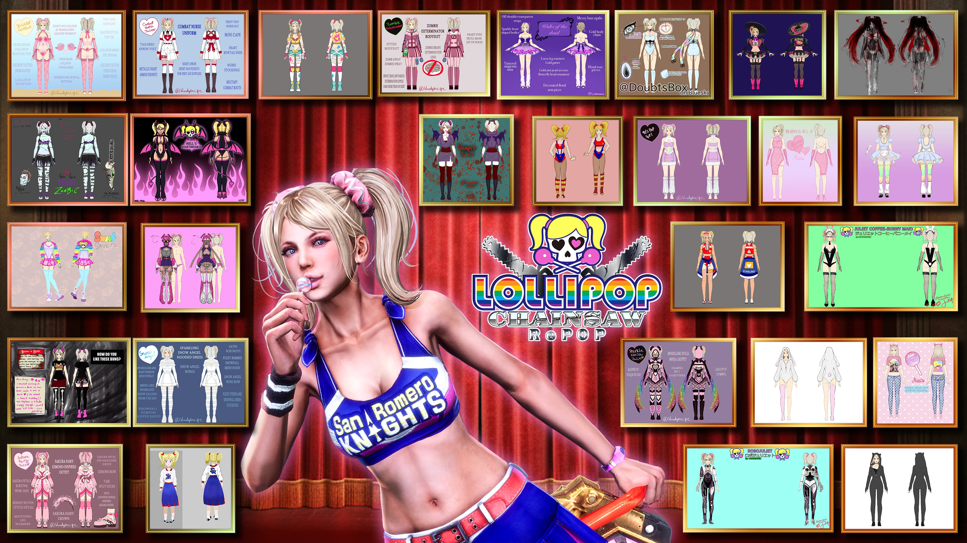 В Lollipop Chainsaw RePOP добавят костюмы победителей конкурса на лучший дизайн наряда для Джульетты