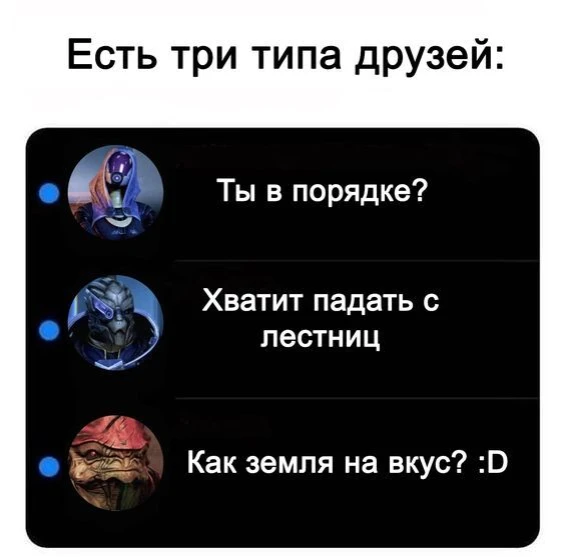 Типы друзей