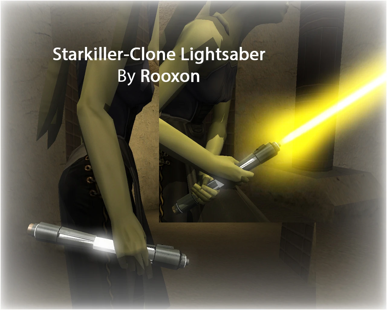 Star Wars: Jedi Knight - Jedi Academy "Starkiller-Clone Lightsaber 1.0"