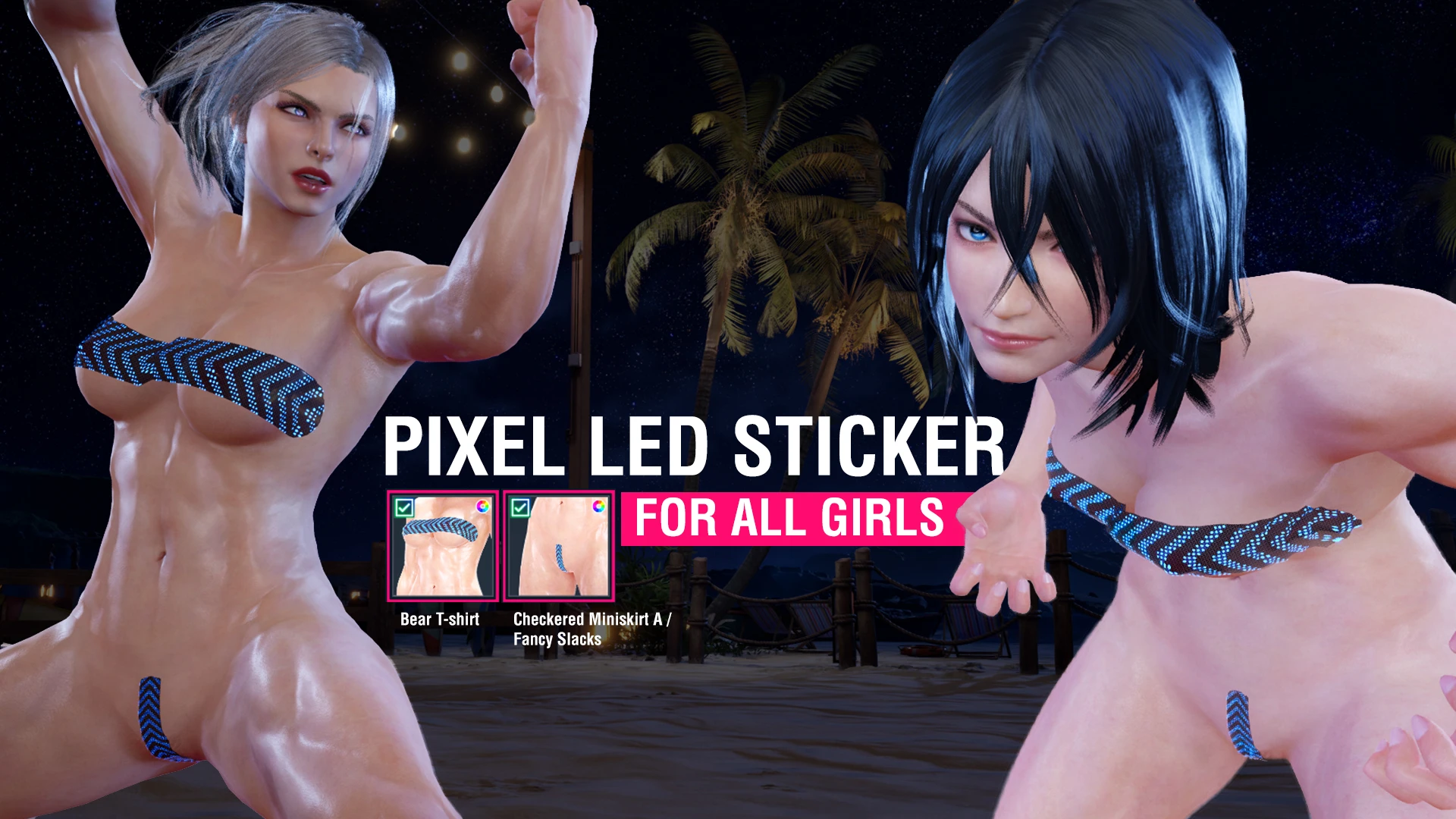 Tekken 8 "Лэд стикеры для всех девушек"