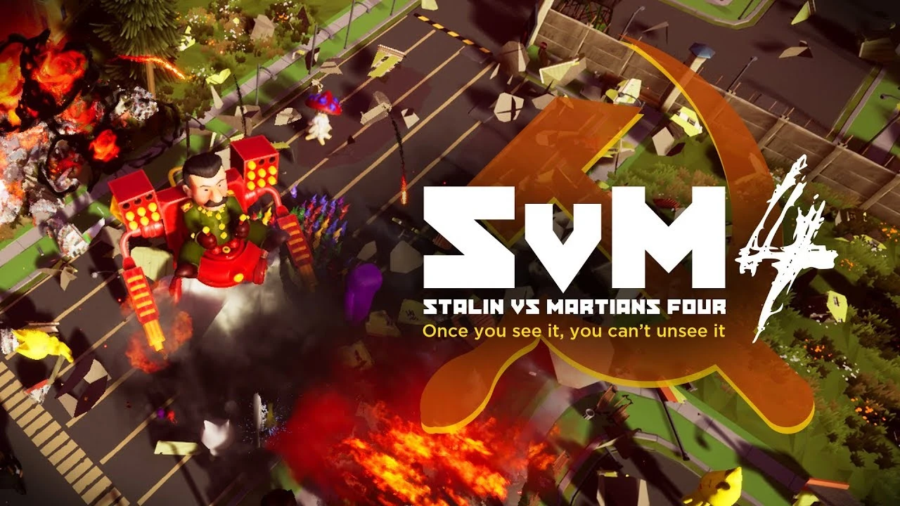 Сталин повелевает Ктулху танцевать! Раскрыта дата релиза долгожданной Stalin vs. Martians 4