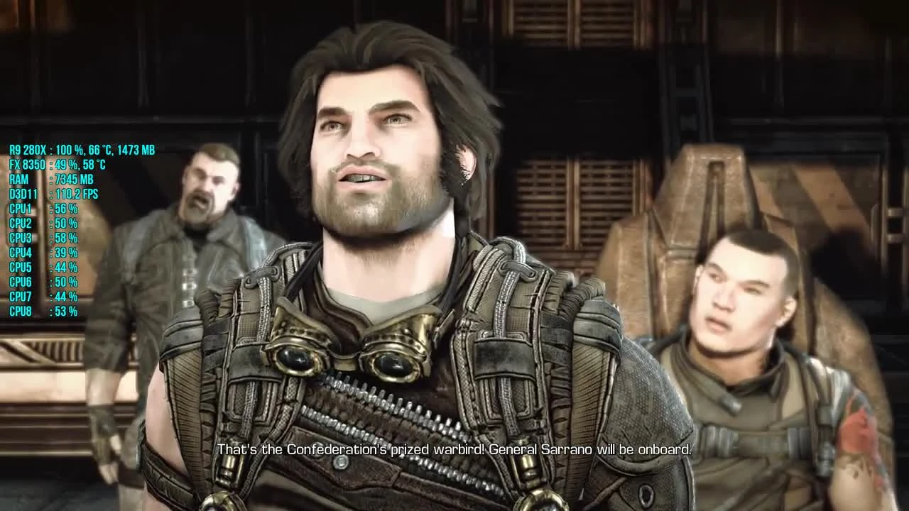 Bulletstorm Full Clip Edition : FPS Test R9 280X FX 8350