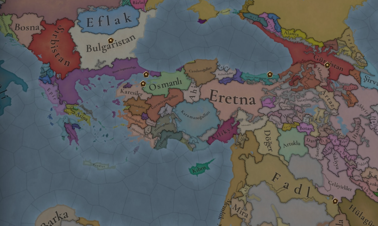 Временные рамки и эпохи в Europa Universalis 5 - основные истерические события и конец игры