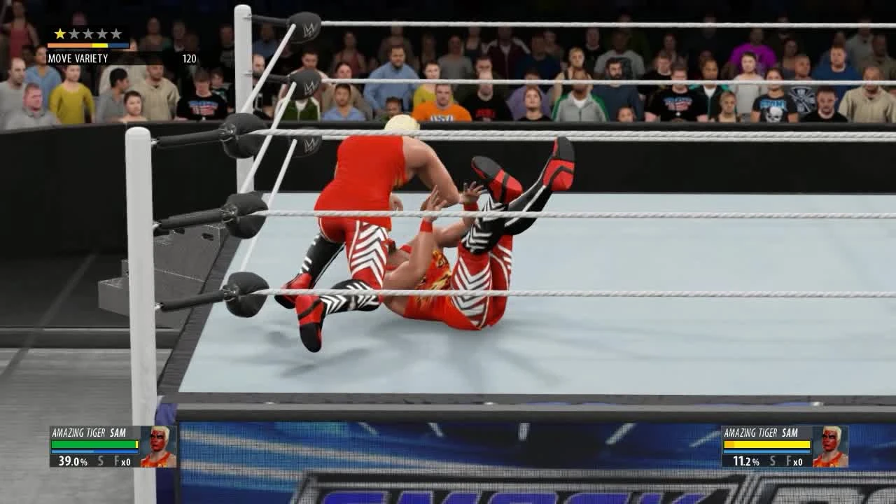 WWE 2K16 "2K16 - МЕГА ГЛЮК В My Career ИЛИ Злобный двойник?"