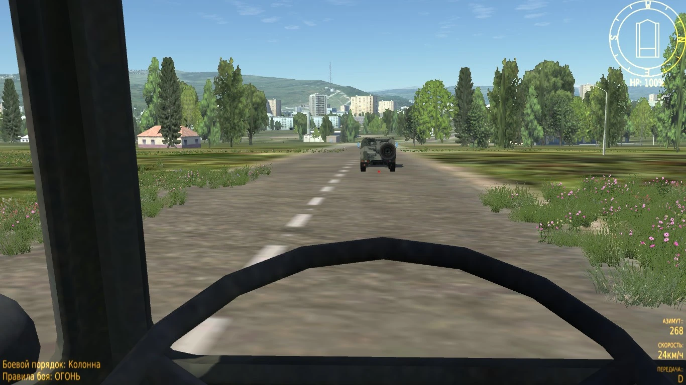 DCS World "Исправление Для ГАЗ Тигр"