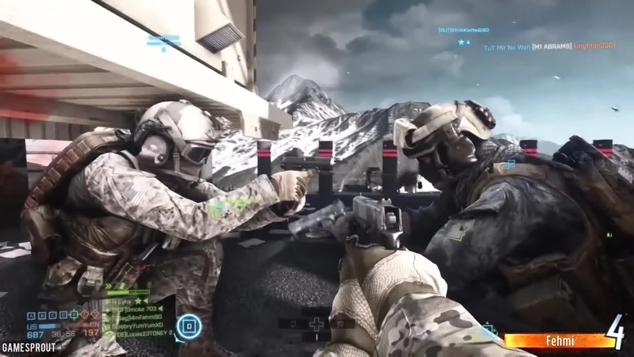 Battlefield 4 Случайные Моменты #109 (Окупаемость дефибриллятора!?)