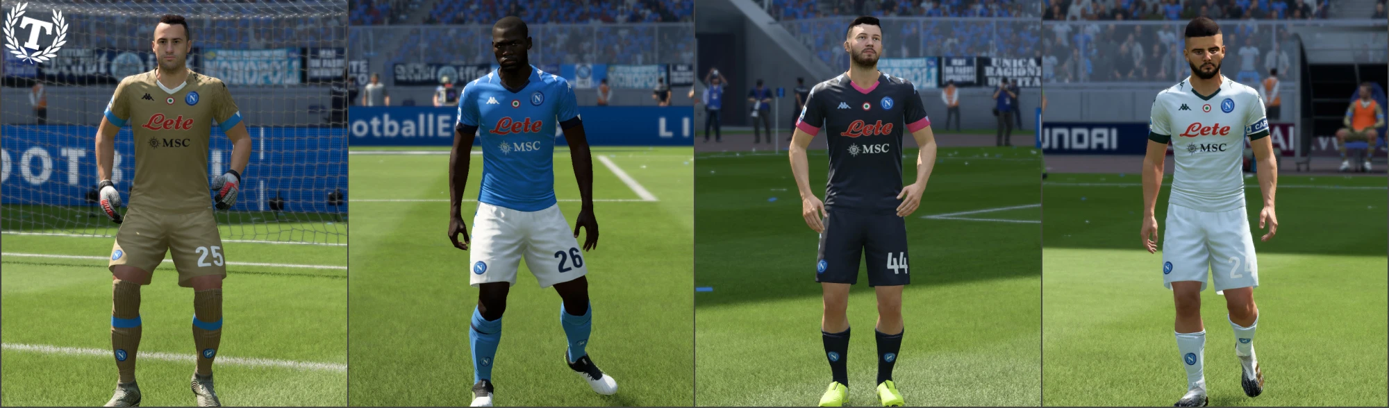 FIFA 20 "Форма Наполи на сезон 20-21"