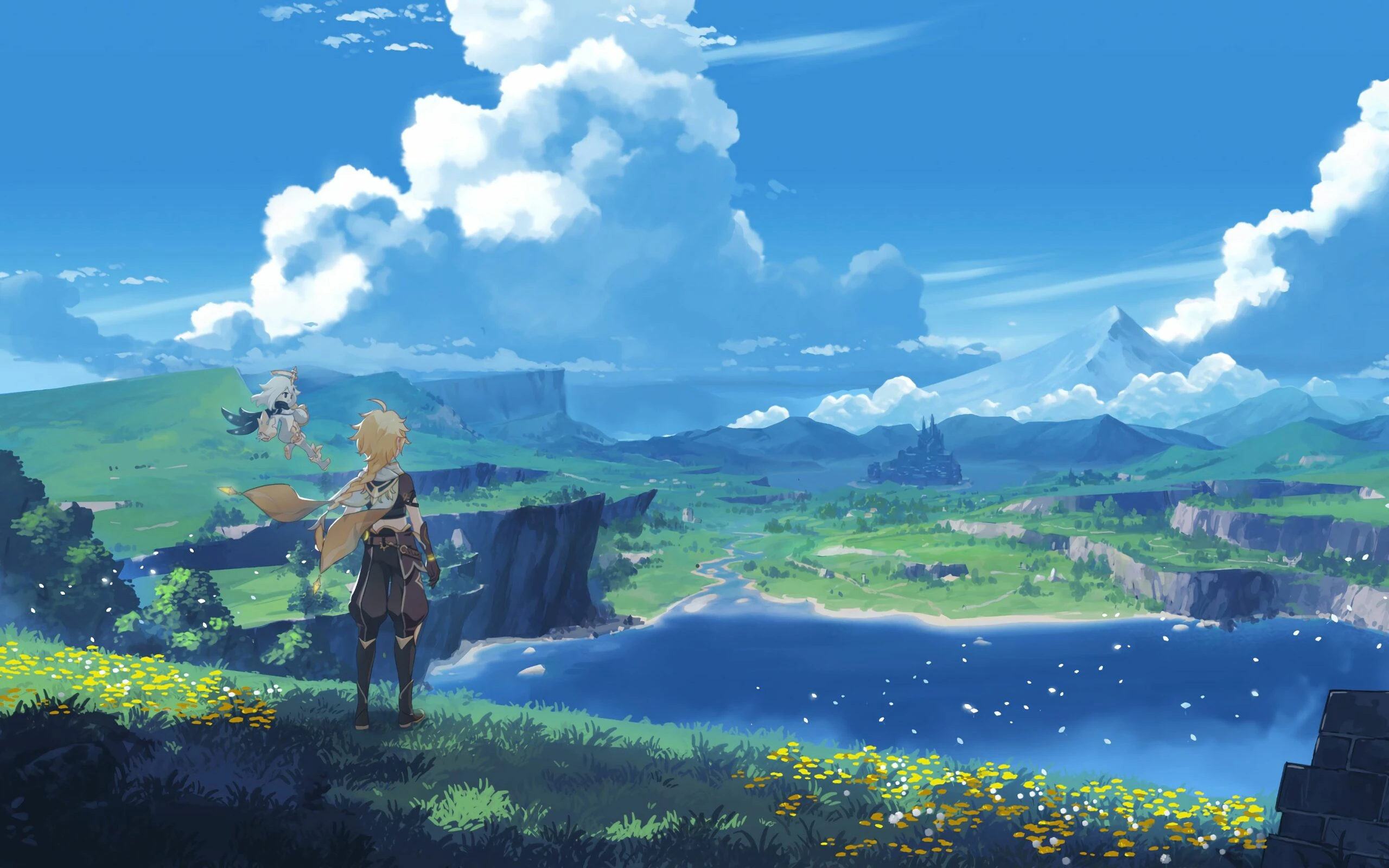 В сети опубликовали модель города Сумеру - нового региона для Genshin Impact