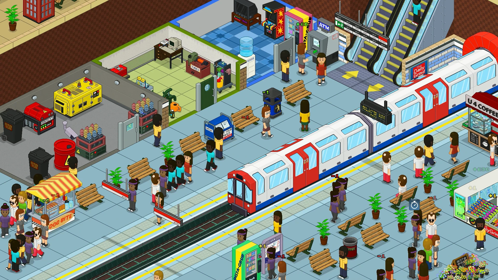 Overcrowd: A Commute 'Em Up превратит обычную поездку на работу в увлекательную стратегию