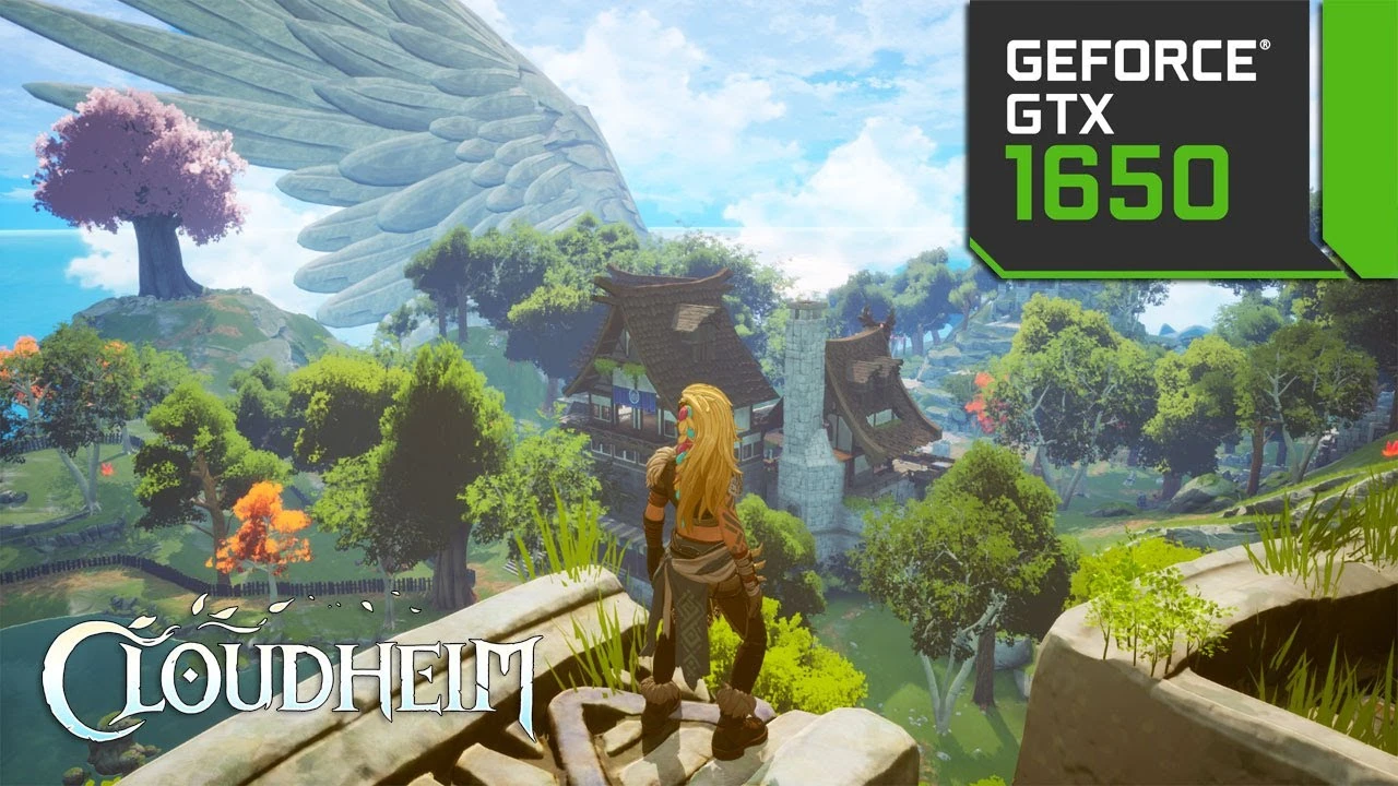 Тест Cloudheim на народной видеокарте GTX 1650 в 1080p