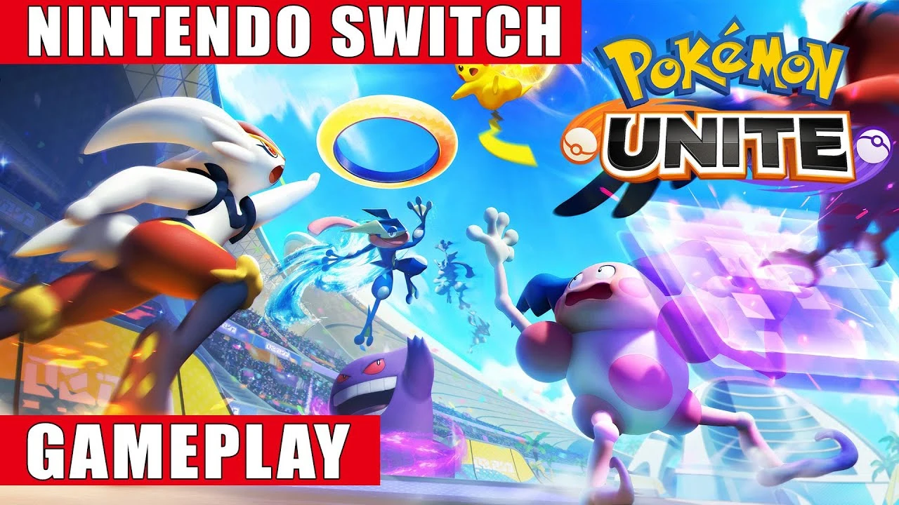 Полчаса геймплея Switch-версии Pokemon Unite