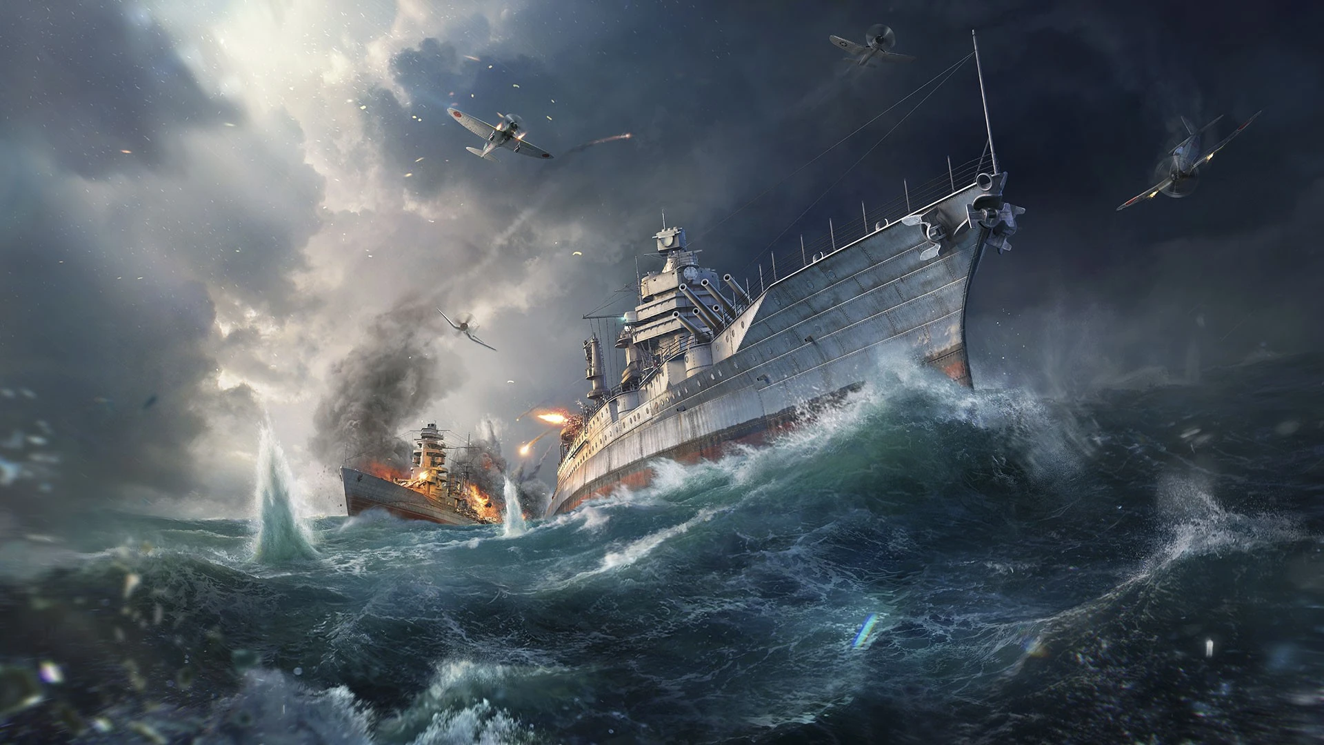 В World of Warships стартовало событие "Война на Тихом океане" с возможностью получить ценные награды