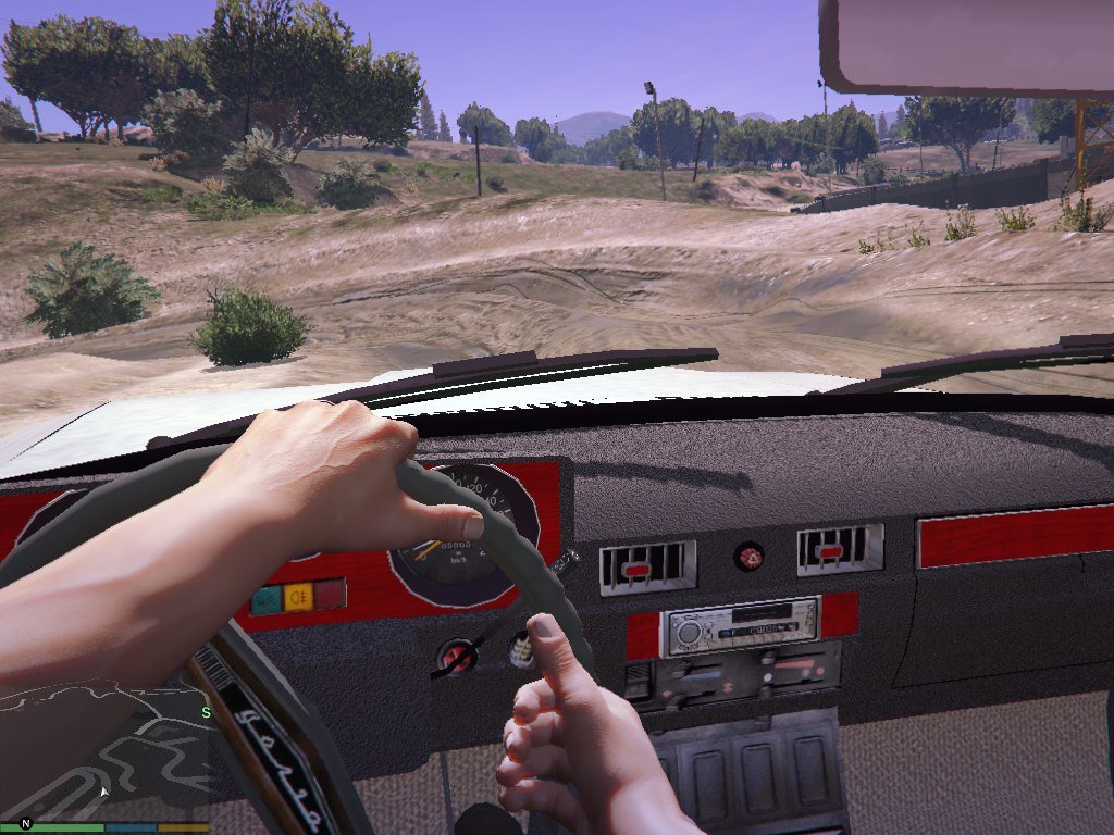 Grand Theft Auto 5 "Газ 24 v2 (современная версия)"