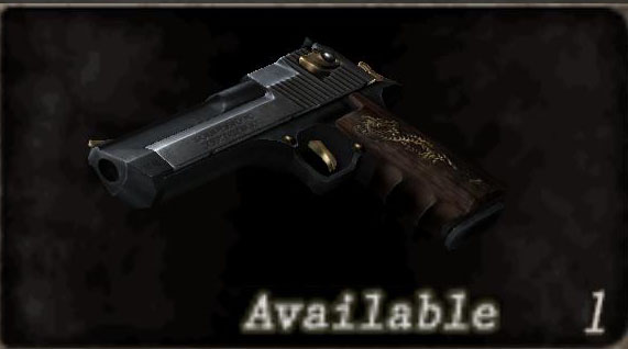 Resident Evil 4 "Auric Dragon - Desert Eagle 50AE by Nik Skyloker &amp; Bober"