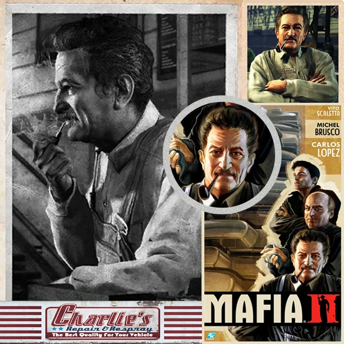 Mafia 2 "Реконструкция игрового образа Карлоса Лопеза"