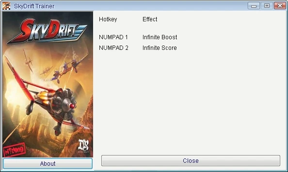 SkyDrift: Трейнер/Trainer (+2) [1.0] {GRIZZLY/PlayGround.ru}