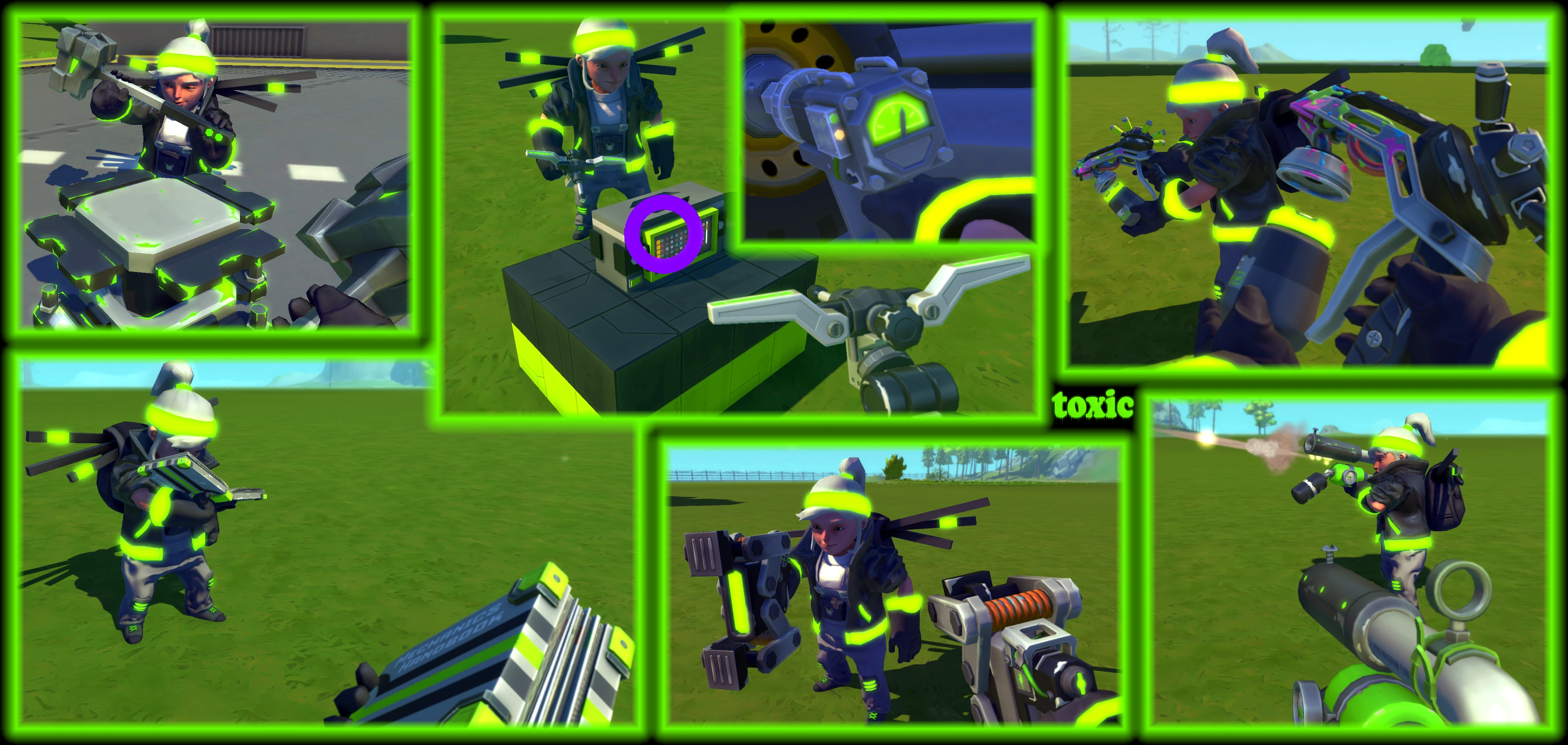 Scrap Mechanic "Toxic retexture (13.07.2019)"