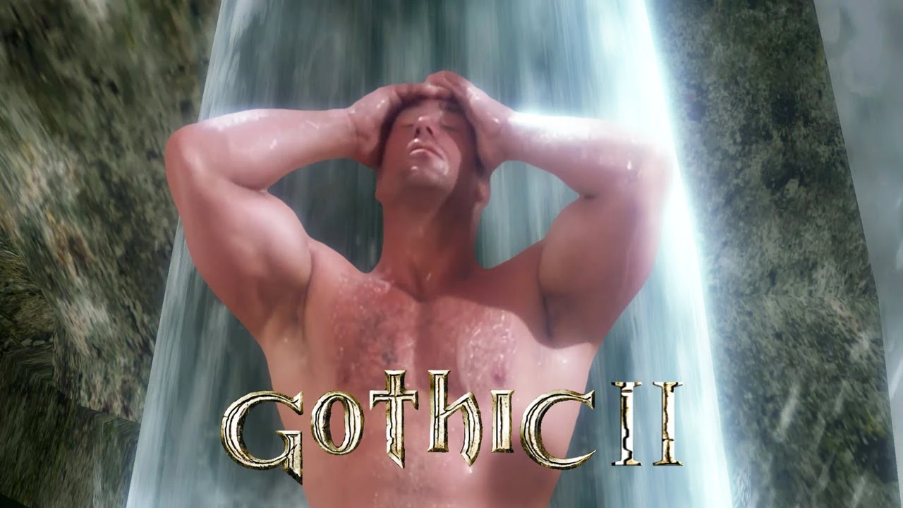 Слитые кадры из ремейка "Готики 2"