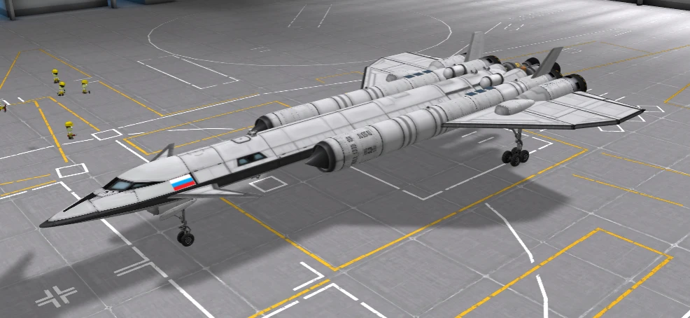 Kerbal Space Program "Космолёт Розетта-1"