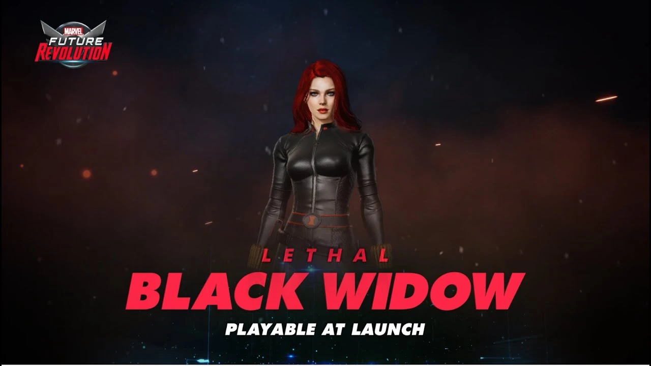 Черная Вдова в новом ролике Marvel Future Revolution