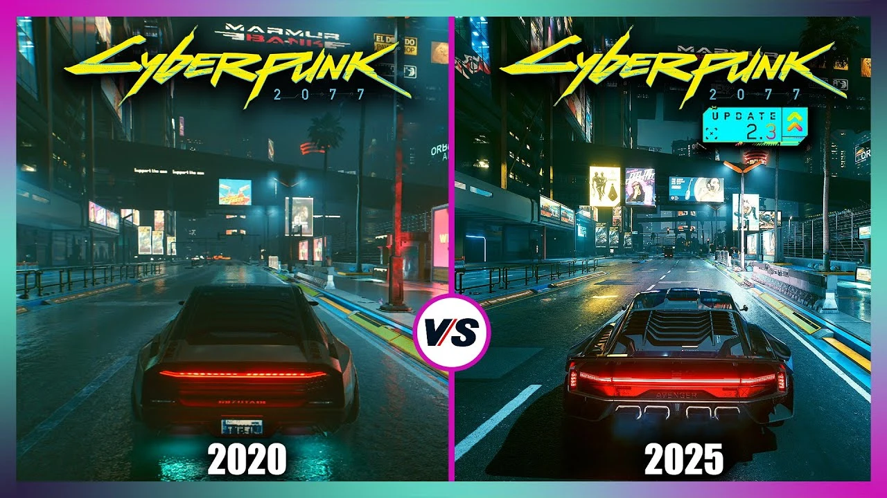 Эволюция Cyberpunk 2077: От провала в 2020 году и до отполированной версии 2025 года
