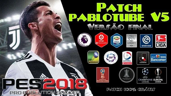 PES 2018 "Pablo Patch 2018 v5 AIO Update 12.08.2018"