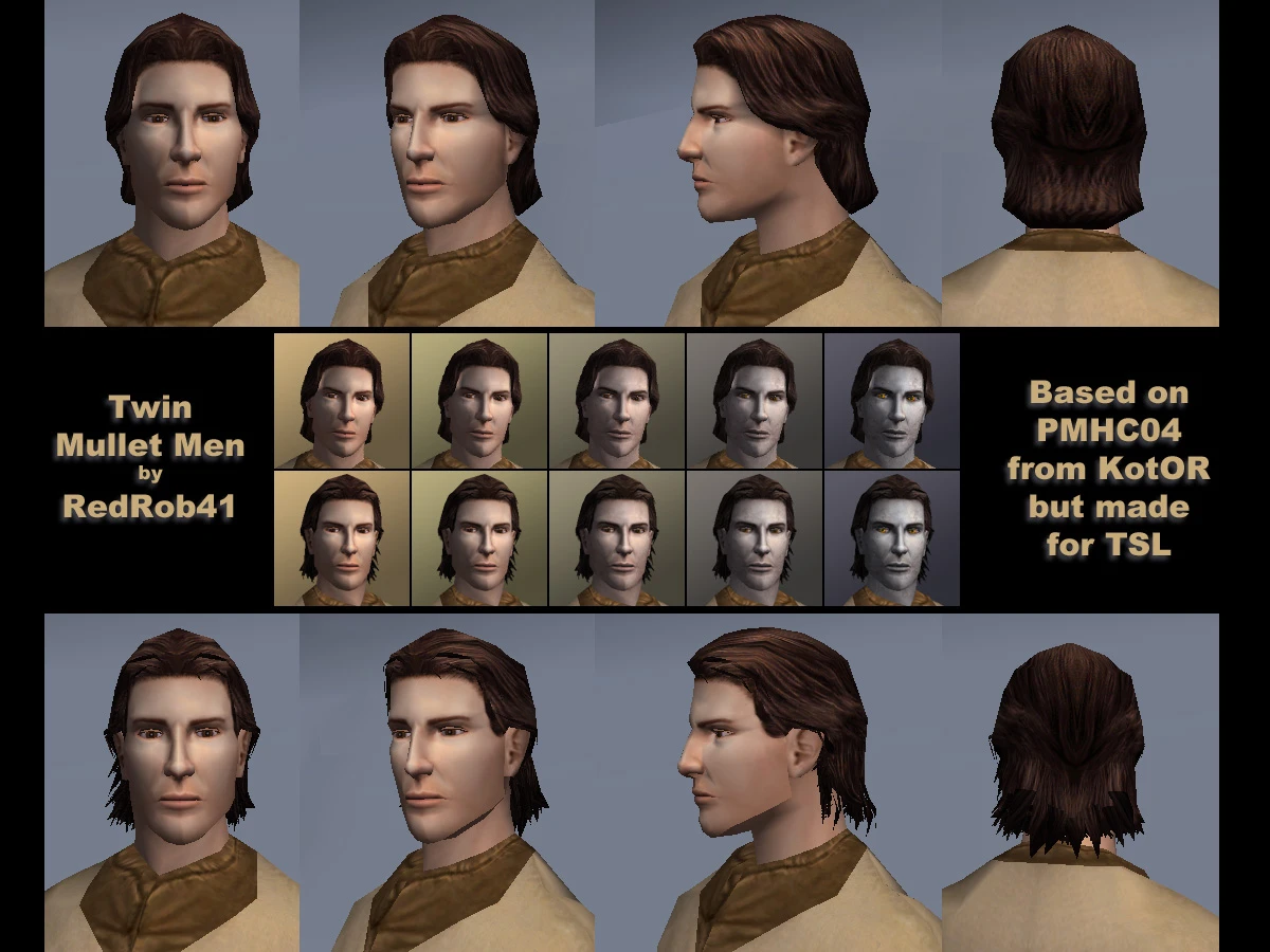 Star Wars: Knights of the Old Republic 2 "Twin Mullet Men v1"
