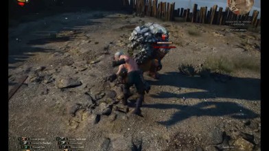 The Witcher 3: Wild Hunt "На кулаках против скального тролля"
