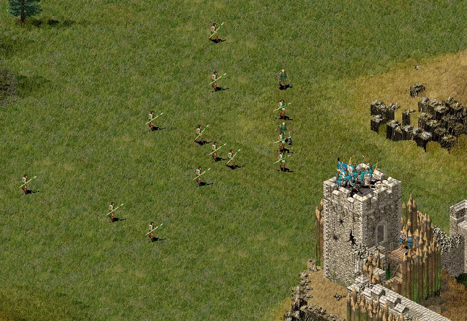 Stronghold "Война с данами(1 часть)"