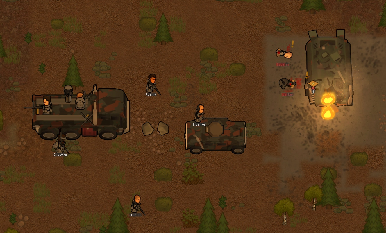 RimWorld "Мод VVE - Secondary Weapons - больше оружия для техники"