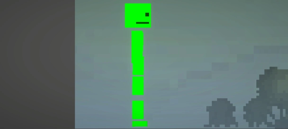 Melon Playground "Лаймовый стикмен"