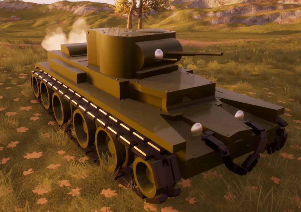 Brick Rigs "Быстроходный Танк БТ-7" [0.0.2]