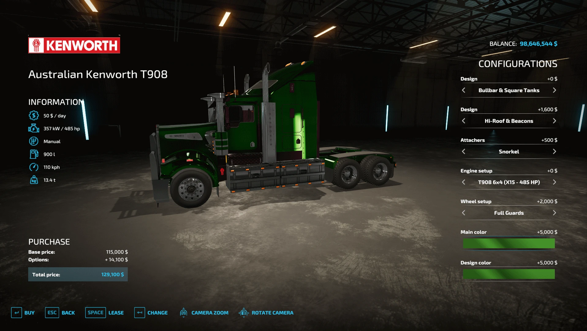 Farming Simulator 22 "T908 Kenworths"