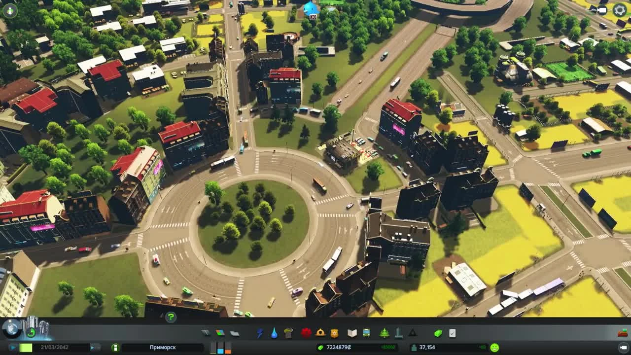 Атомный век - ч22 Cities Skylines After Dark DLC