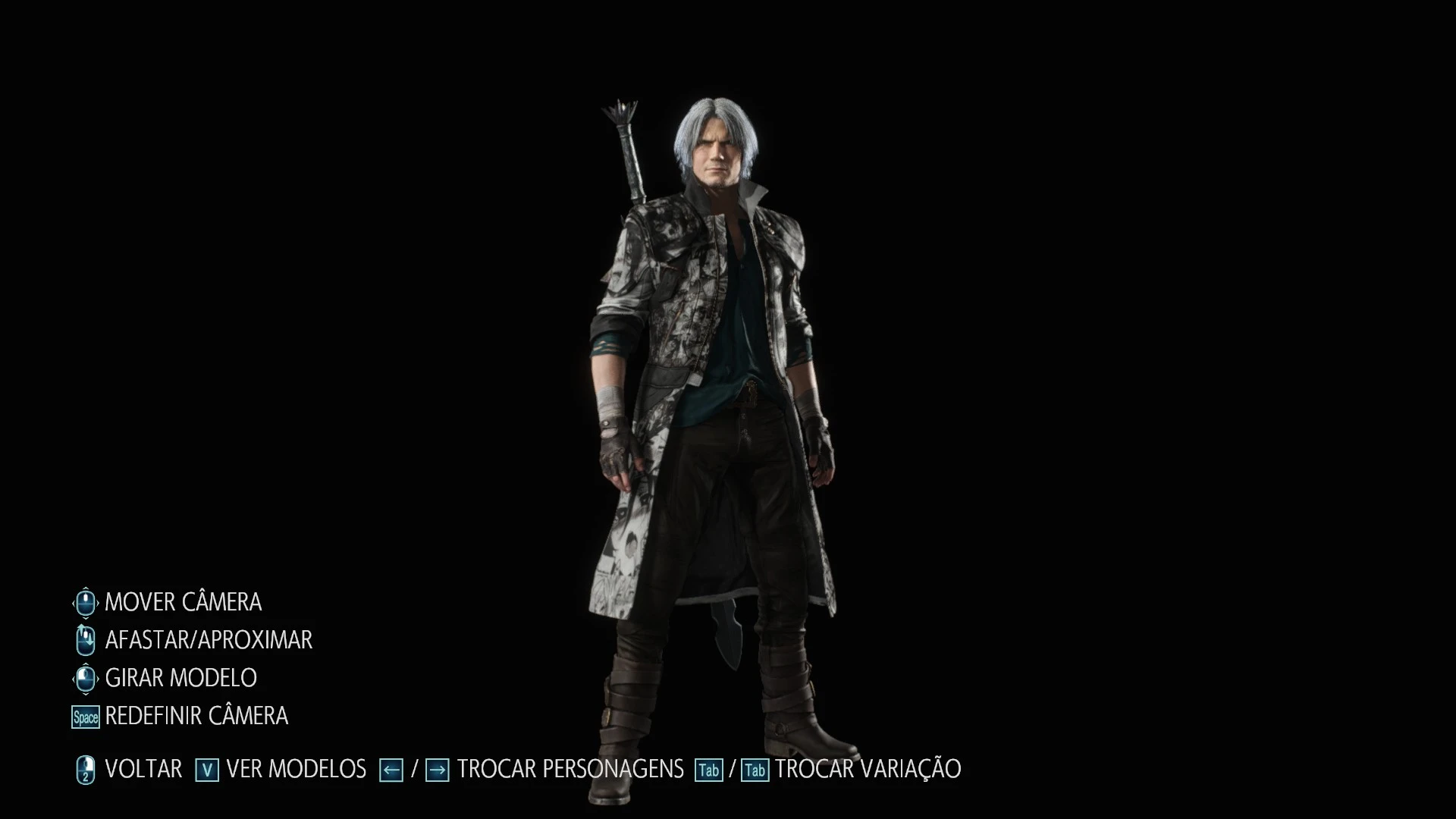 Devil May Cry 5 "Белый костюм для Данте"