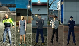 Euro Truck Simulator 2 "All the Service Staff v 1.2.1"