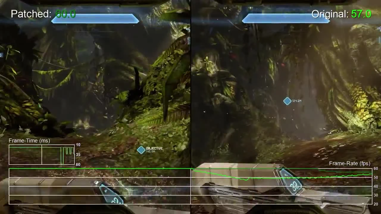 Halo 4 "Сравнение частоты кадров Xbox One от Digital Foundry"