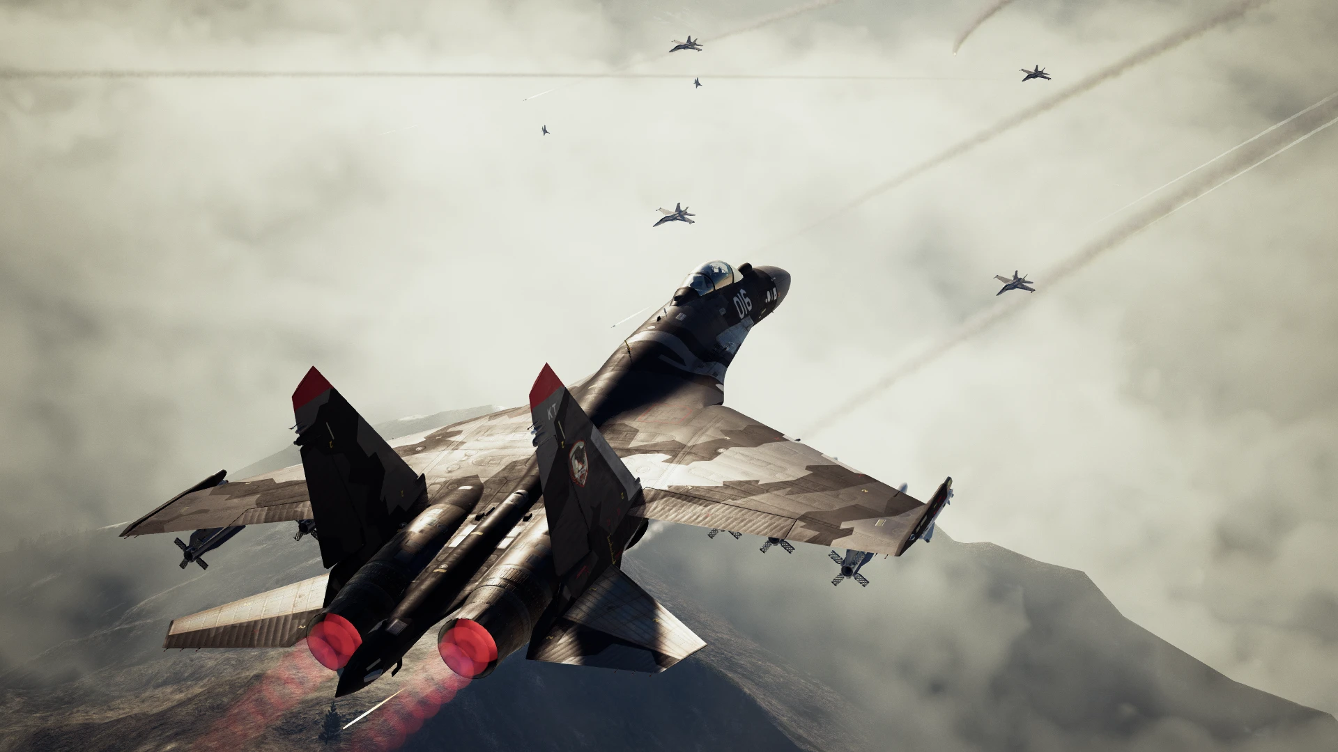 Ace Combat 7: Skies Unknown "Су-35 Фланкер"